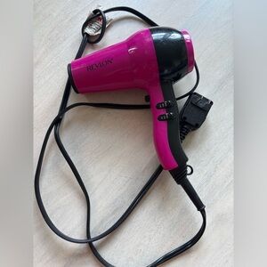 Revlon Hot Pink Essentials 1875W Frizz Control Hair Dryer